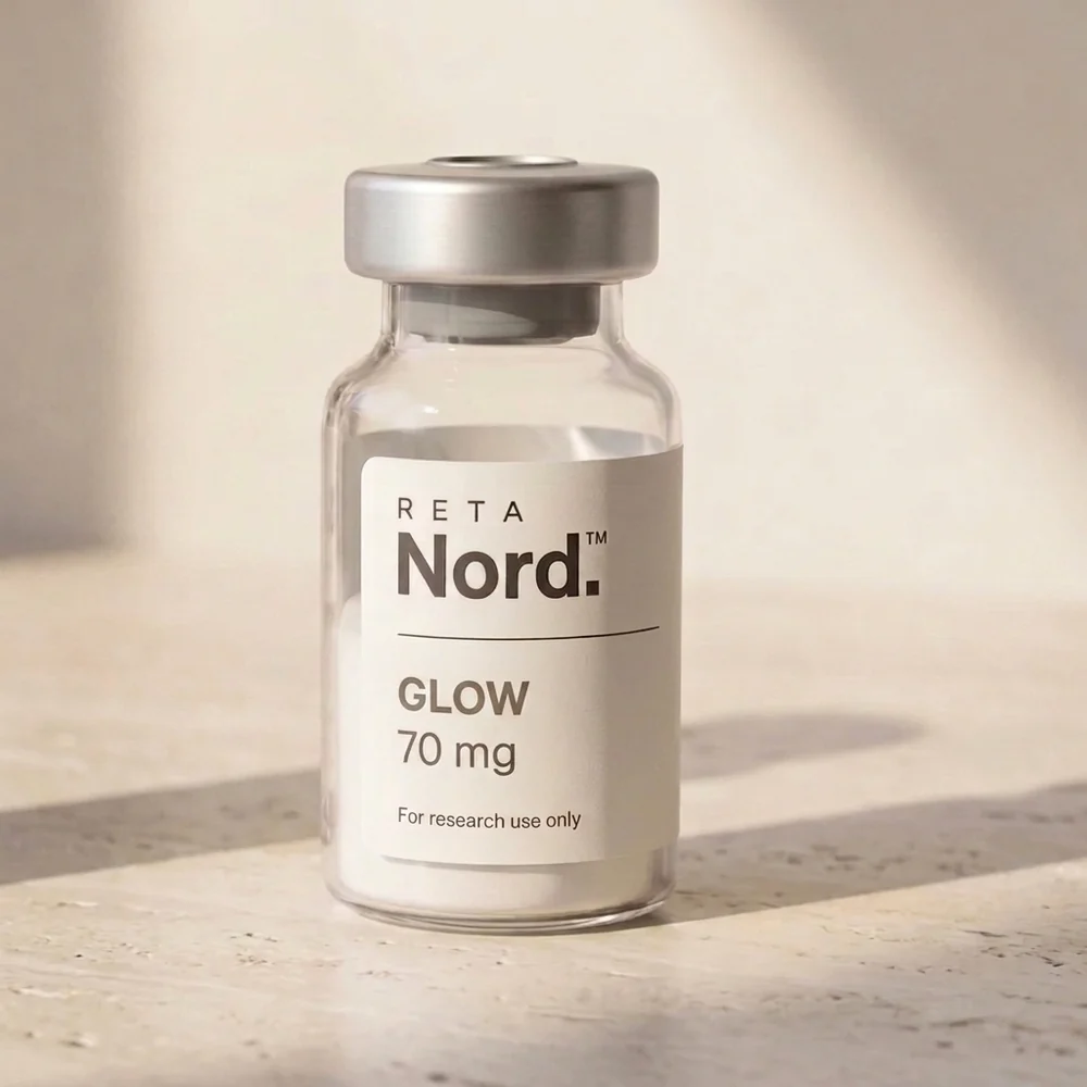 RetaNord GLOW research peptide — 10-vial kit