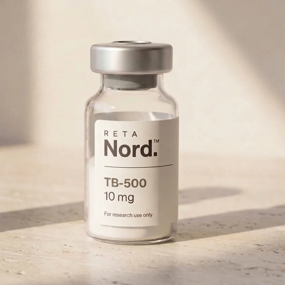 RetaNord TB-500 research peptide — 10-vial kit